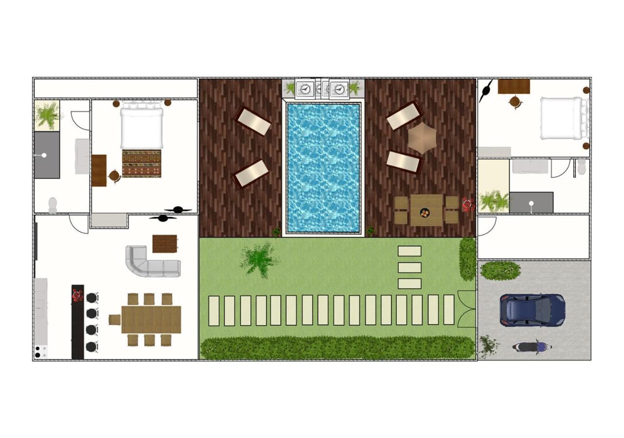Villa Calypso By Optimum Bali Villas Seminyak Eksteriør bilde